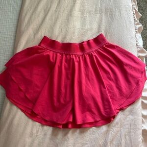Lululemon Athletica Bright Pink Skirt